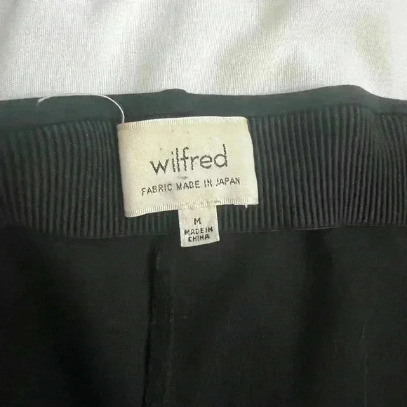 Aritzia Wilfred Sculpt Black Ponte Tube Bodycon Skirt M - Picture 4 of 8